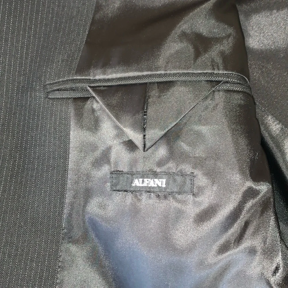 NWOT Alfani Pinstripe Suit Jacket Blazer XL